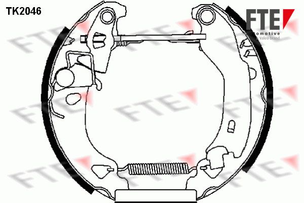 FTE Piduriklotside komplekt TK2046