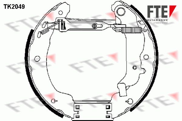 FTE Piduriklotside komplekt TK2049