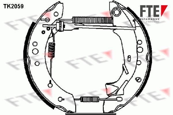 FTE Piduriklotside komplekt TK2059
