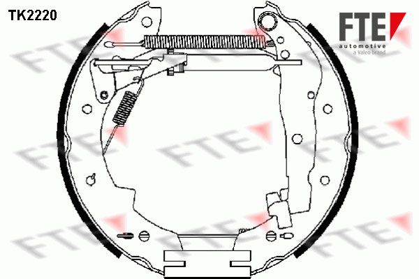 FTE Piduriklotside komplekt TK2220