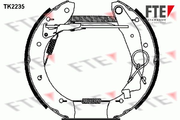 FTE Piduriklotside komplekt TK2235
