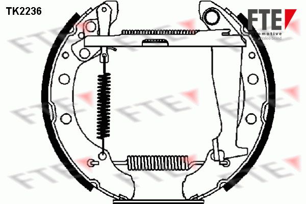 FTE Piduriklotside komplekt TK2236