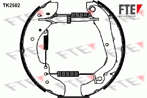 FTE Piduriklotside komplekt TK2502