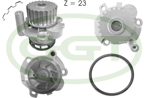 GGT Водяной насос PA12525