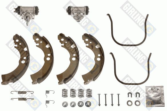 GIRLING Piduriklotside komplekt 5219539