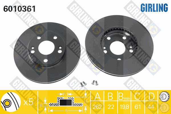 GIRLING Piduriketas 6010361