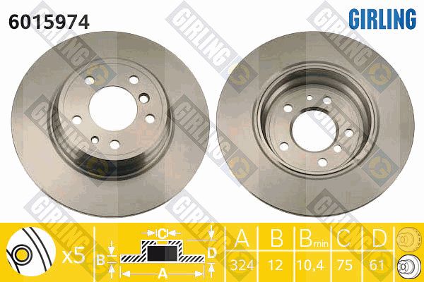 GIRLING Piduriketas 6015974