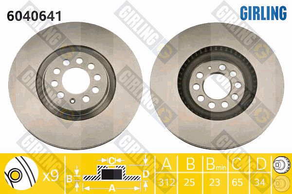 GIRLING Piduriketas 6040641