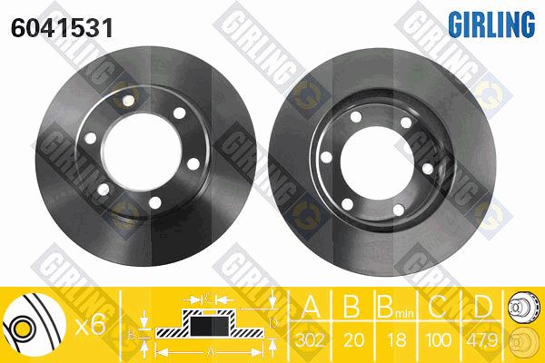 GIRLING Piduriketas 6041531