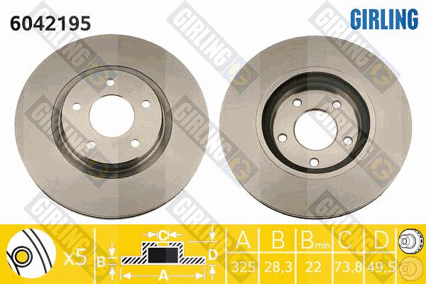 GIRLING Piduriketas 6042195