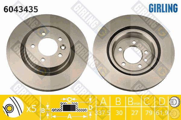 GIRLING Piduriketas 6043435