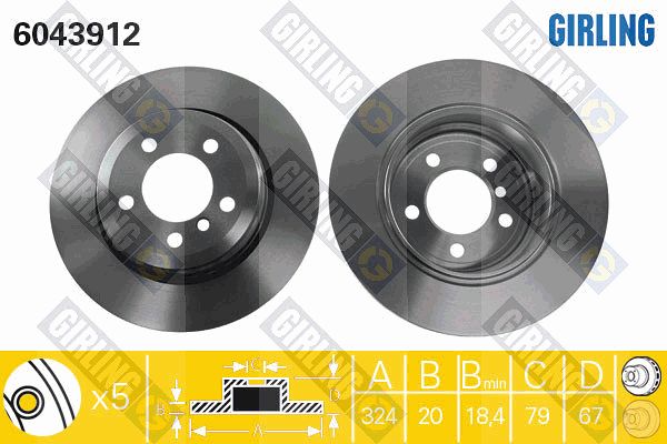 GIRLING Piduriketas 6043912