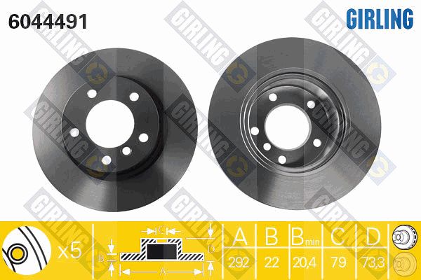 GIRLING Piduriketas 6044491