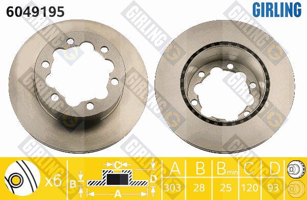 GIRLING Piduriketas 6049195