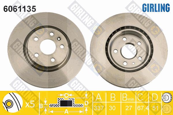 GIRLING Piduriketas 6061135