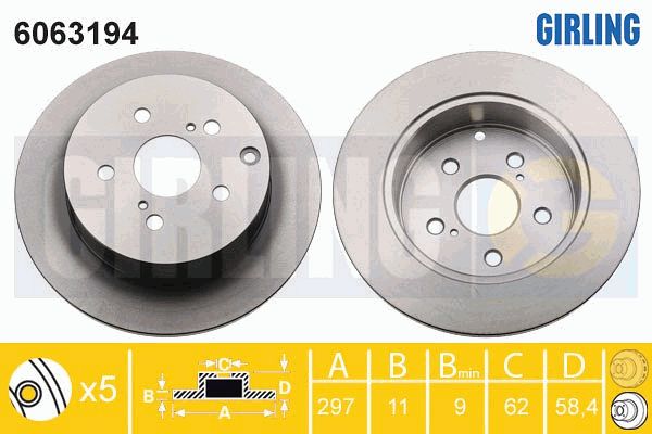 GIRLING Piduriketas 6063194