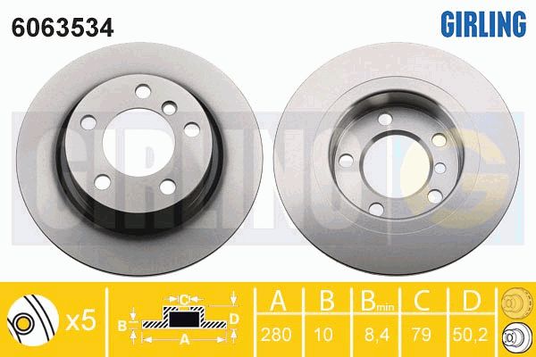 GIRLING Piduriketas 6063534