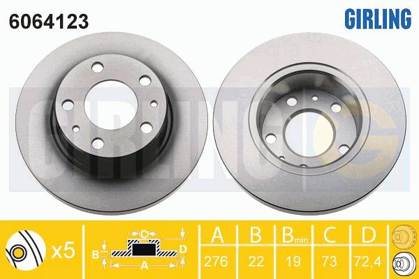 GIRLING Piduriketas 6064123