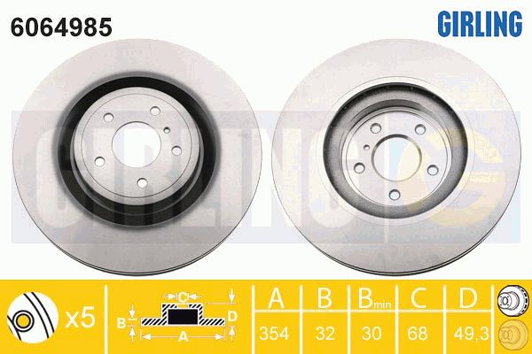 GIRLING Piduriketas 6064985