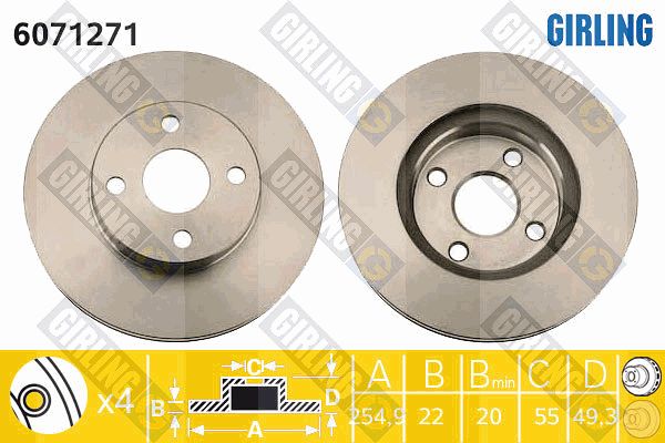 GIRLING Piduriketas 6071271