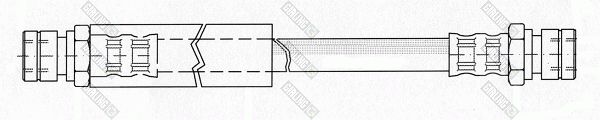 GIRLING Тормозной шланг 9001247