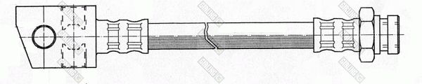 GIRLING Тормозной шланг 9001300