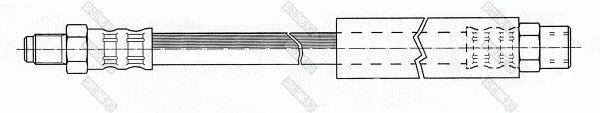 GIRLING Тормозной шланг 9002102