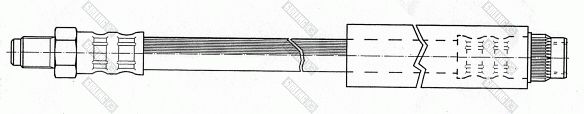 GIRLING Тормозной шланг 9002304