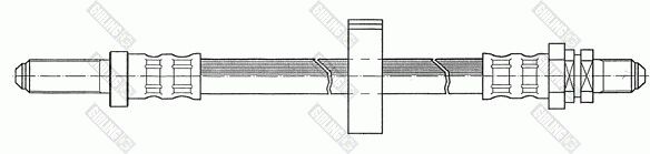 GIRLING Тормозной шланг 9003230