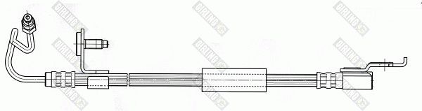 GIRLING Тормозной шланг 9004396