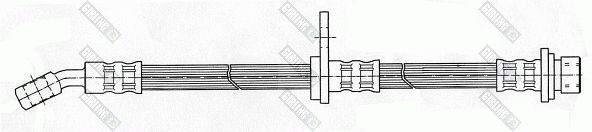 GIRLING Тормозной шланг 9004602