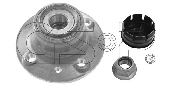 GSP Комплект подшипника ступицы колеса 9225020K