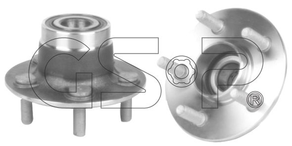 GSP Комплект подшипника ступицы колеса 9228011