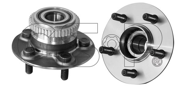 GSP Комплект подшипника ступицы колеса 9228071