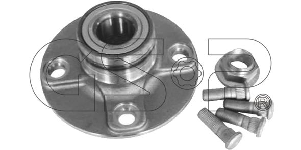 GSP Комплект подшипника ступицы колеса 9230094K