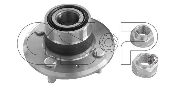 GSP Комплект подшипника ступицы колеса 9230117K