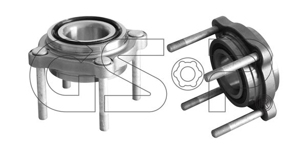 GSP Комплект подшипника ступицы колеса 9242016