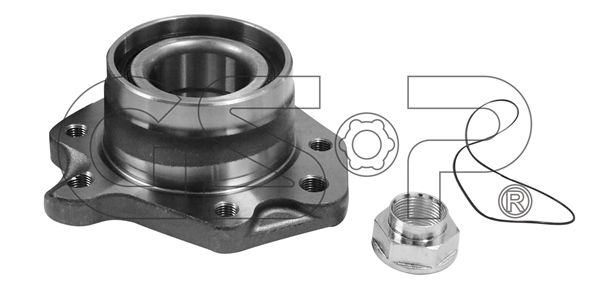 GSP Rattalaagrikomplekt 9243003K