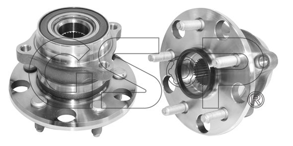 GSP Комплект подшипника ступицы колеса 9330029