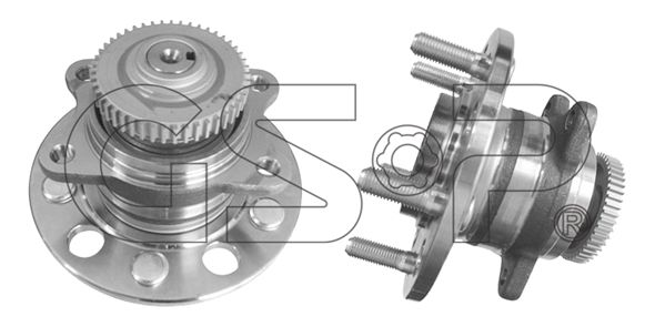 GSP Комплект подшипника ступицы колеса 9400108
