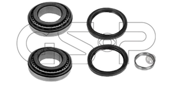GSP Комплект подшипника ступицы колеса GK0749