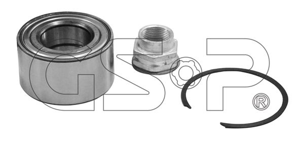GSP Комплект подшипника ступицы колеса GK3528
