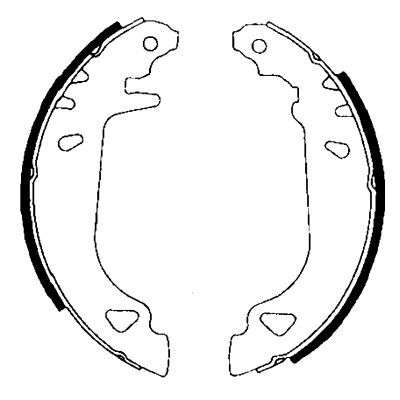 HELLA Piduriklotside komplekt 8DB 355 001-011