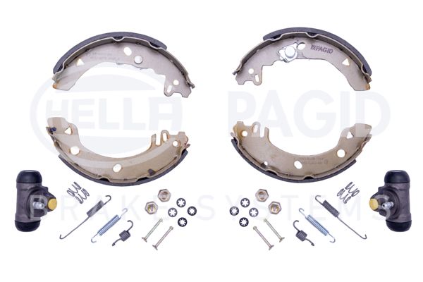 HELLA Комплект тормозных колодок 8DB 355 003-131