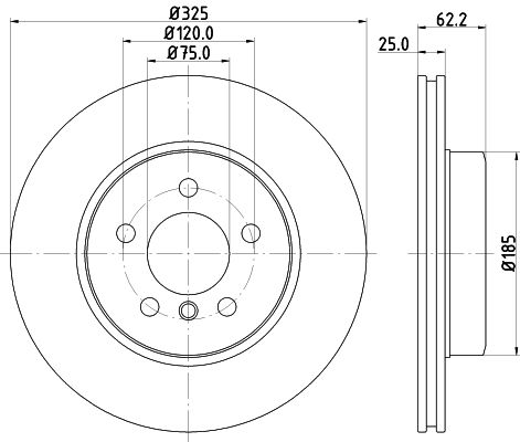 HELLA Piduriketas 8DD 355 121-341