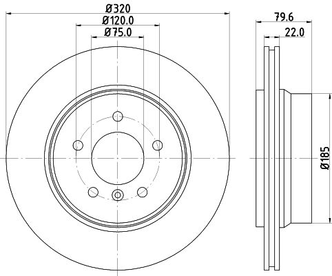 HELLA Piduriketas 8DD 355 121-741