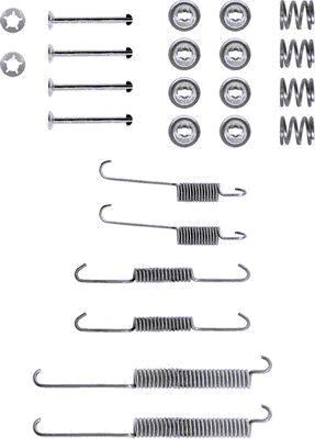 HELLA Комплектующие, тормозная колодка 8DZ 355 200-111