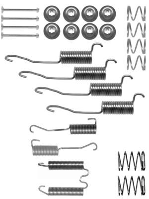 HELLA Комплектующие, тормозная колодка 8DZ 355 200-501