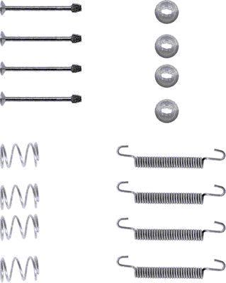 HELLA Lisakomplekt, seisupiduriklotsid 8DZ 355 201-731