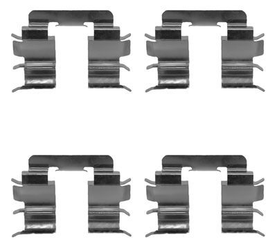 HELLA Комплектующие, колодки дискового тормоза 8DZ 355 202-951